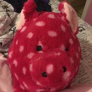 Piggy bank, pillow